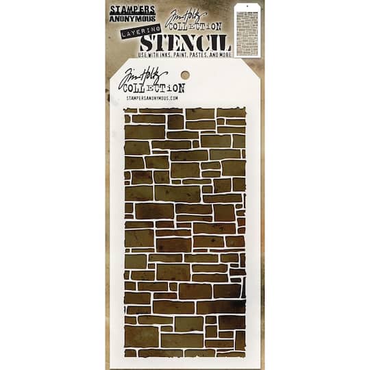 Stampers Anonymous Tim Holtz&#xAE; Slate Layering Stencil